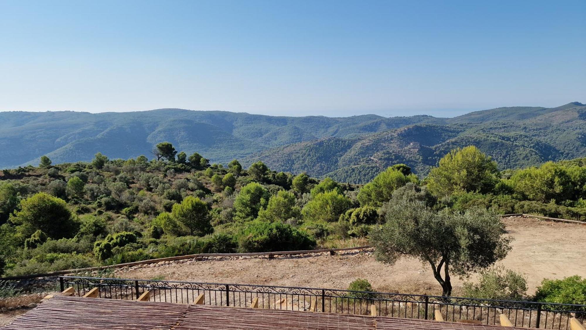 La Cueva De Miravet - Villa De Lujo En La Cima De La Montana Con Vistas Al Mar Cabanes  Kültér fotó
