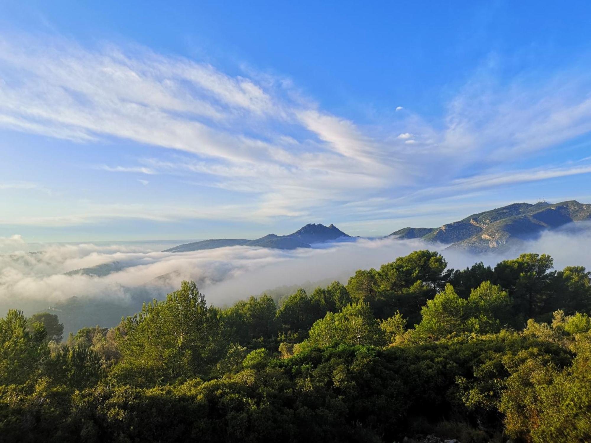 La Cueva De Miravet - Villa De Lujo En La Cima De La Montana Con Vistas Al Mar Cabanes  Kültér fotó