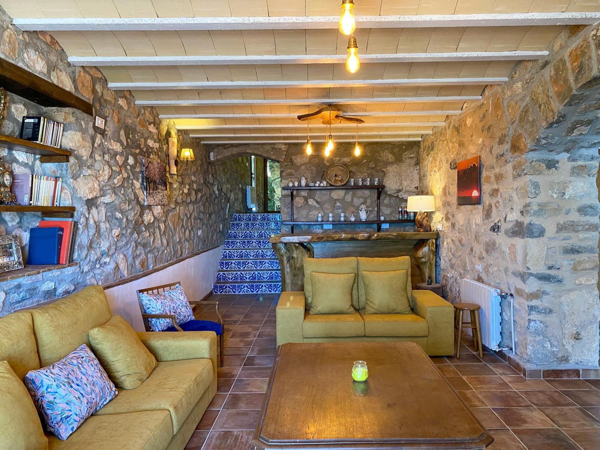 La Cueva De Miravet - Villa De Lujo En La Cima De La Montana Con Vistas Al Mar Cabanes  Kültér fotó