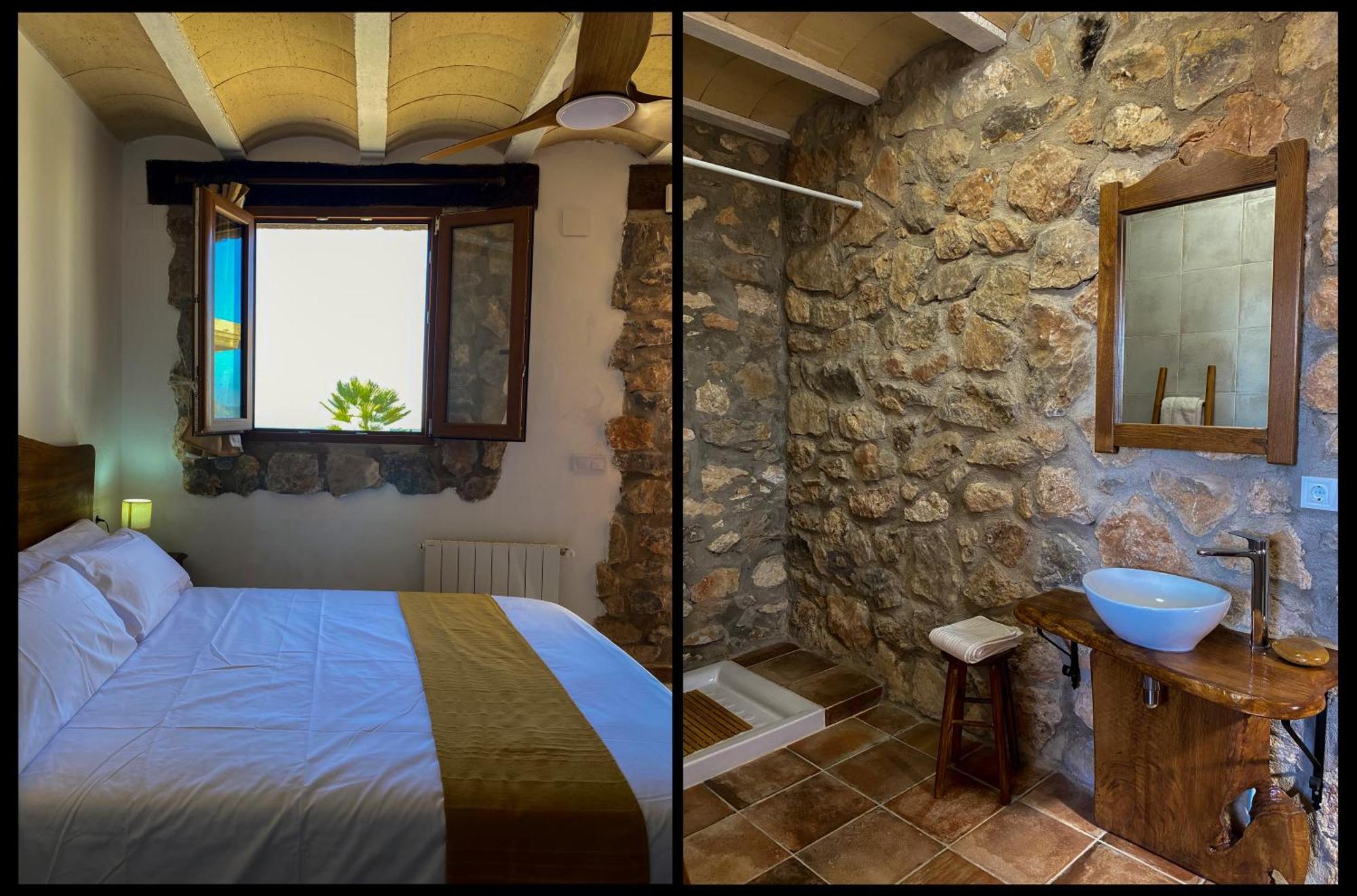 La Cueva De Miravet - Villa De Lujo En La Cima De La Montana Con Vistas Al Mar Cabanes  Kültér fotó