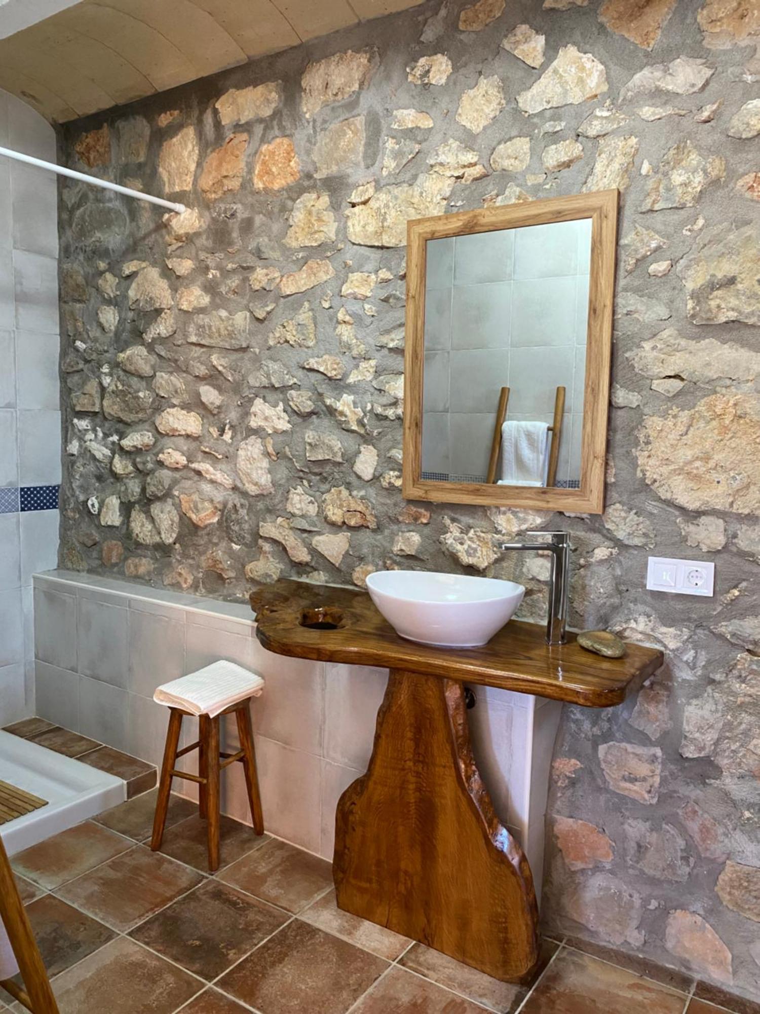 La Cueva De Miravet - Villa De Lujo En La Cima De La Montana Con Vistas Al Mar Cabanes  Kültér fotó