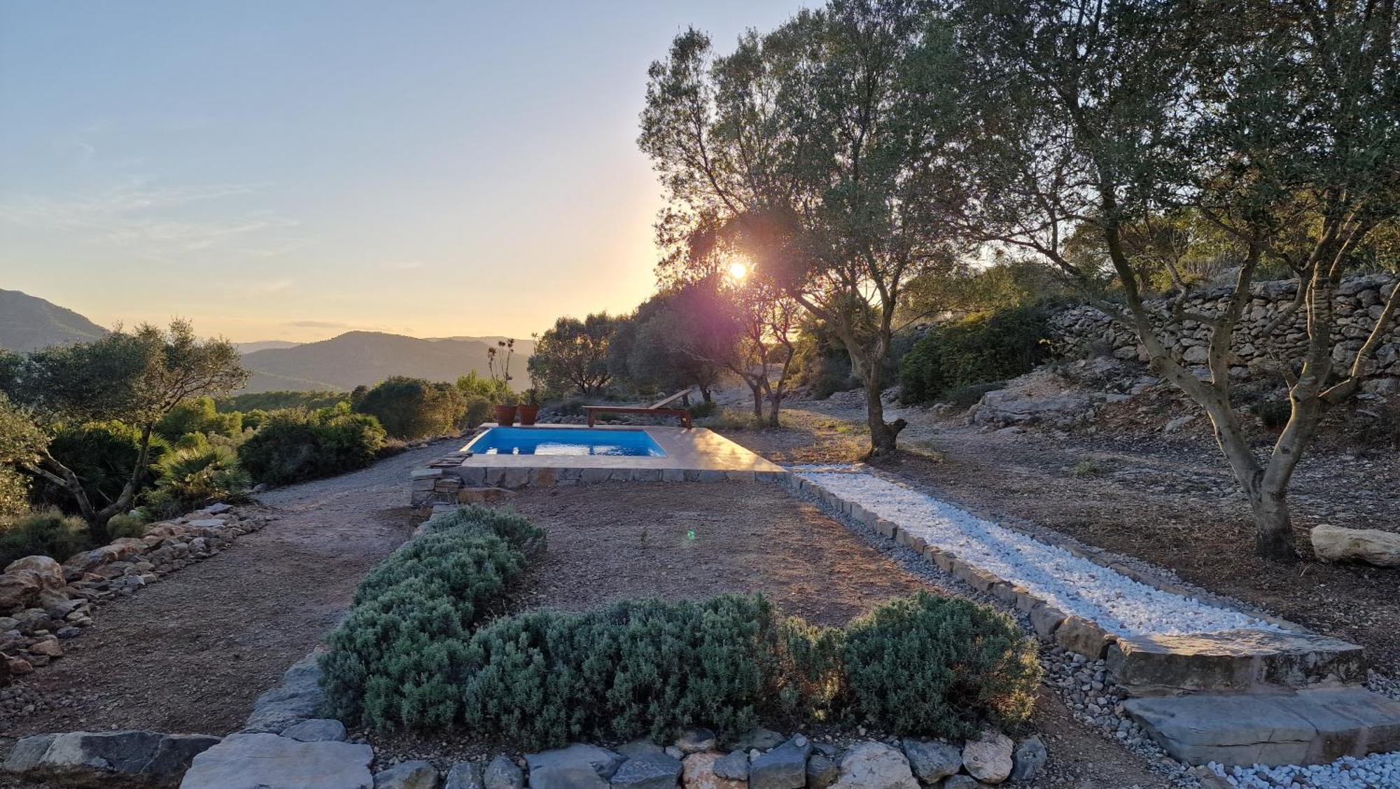 La Cueva De Miravet - Villa De Lujo En La Cima De La Montana Con Vistas Al Mar Cabanes  Kültér fotó